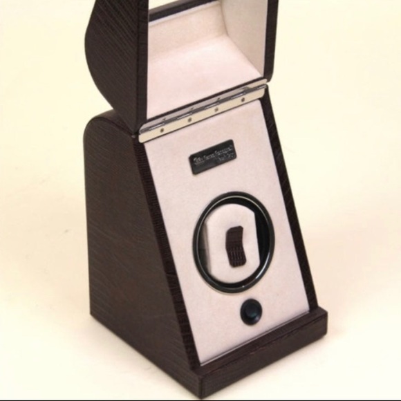Renzo Romagnoli SINGLE WATCH WINDER BOX - Picture 2 of 8